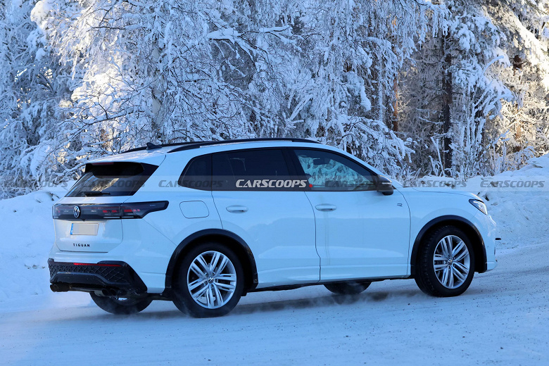 Конкурент Toyota RAV4 GR Sport от Volkswagen: опубликованы фото нового Volkswagen Tiguan R